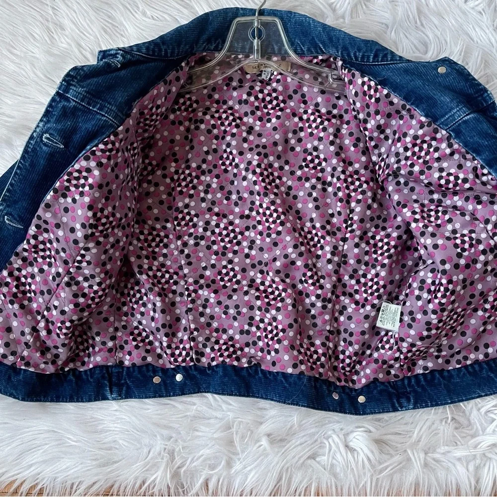 SEE‎ BY CHLOE corduroy blue short jacket